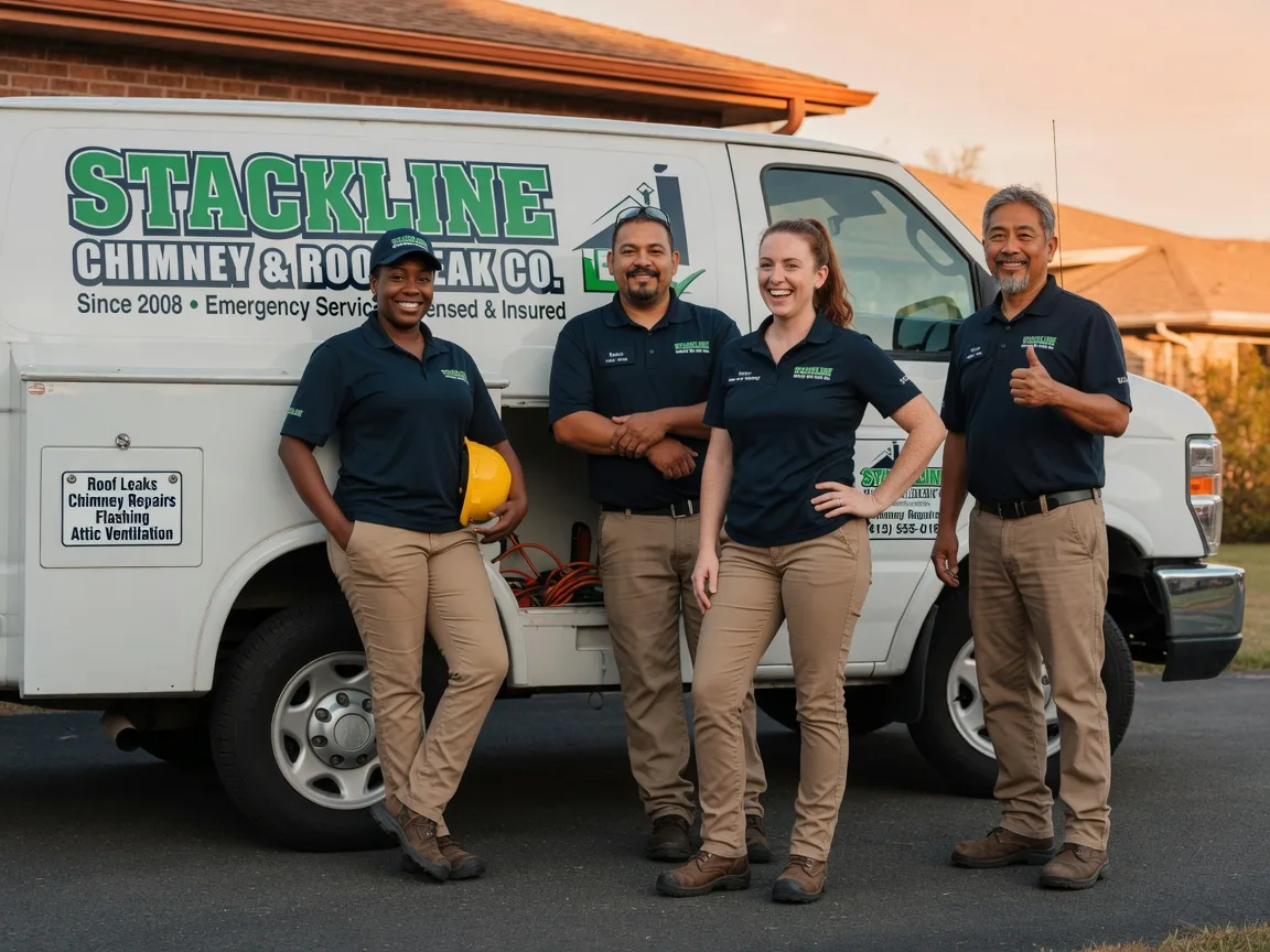 Chimney flashing repair company in Union Center, WI